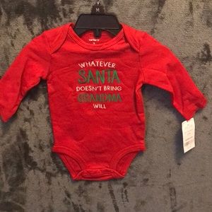 3 months Christmas onesie